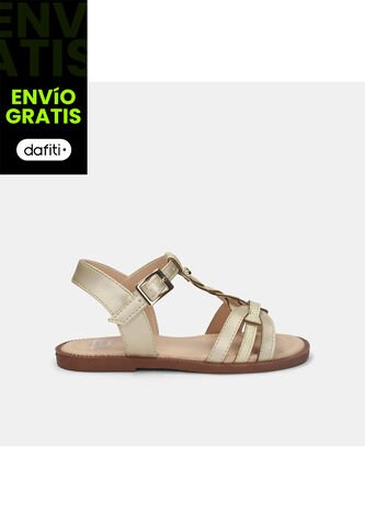 Sandalias Para Niña Bubblegummers Nude Mary First Step Girls 1 + Bubblegummers