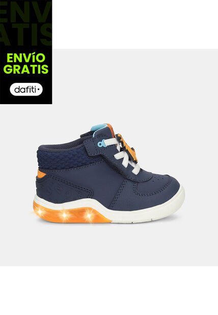 Bota Con Luces Para Niño Bubblegummers Multicolor Tokio