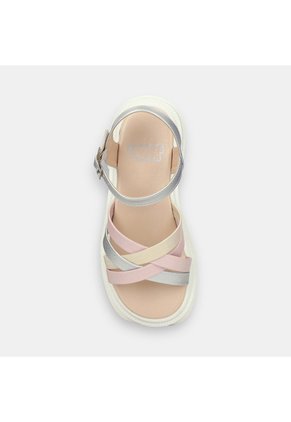 Sandalia Para Niña Bubblegummers Multicolor