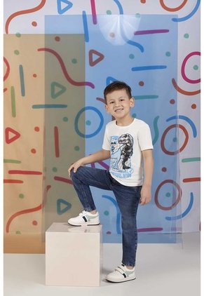 Tenis Casuales Beige Bubblegummers Qaramelo Niño