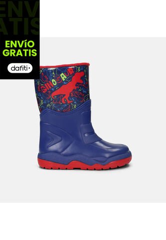 Bota De Lluvia Para Niño Bubblegummers Violeta Vuelo Shaft Protectives Bubblegummers