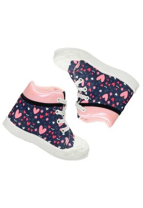 Botas Azul Oscuro-Rosado Bubblegummers Nani Niña