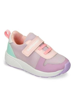 Tenis Deportivos Lila-Multicolor Bubblegummers Qori Niña