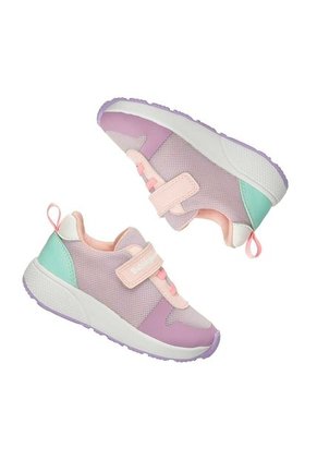 Tenis Deportivos Lila-Multicolor Bubblegummers Qori Niña