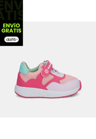 Tenis Para Niña Bubblegummers Fucsia Bubblegummers