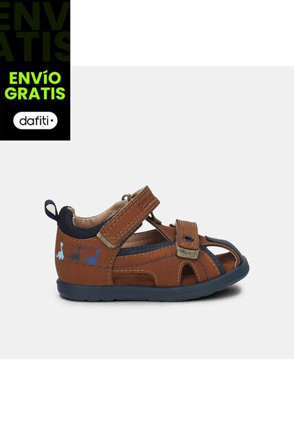 Sandalia Para Niño Bubblegummers Azul Baby Boys