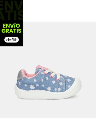 Tenis Para Niña Bubblegummers Azul Ulisa Bubblegummers