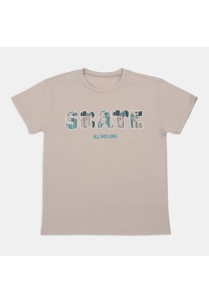 Camiseta Para Niño Bubblegummers Beige