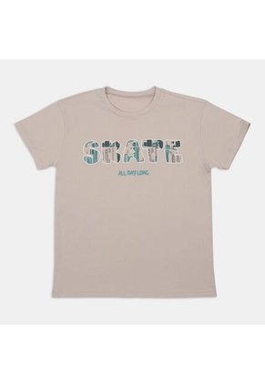 Camiseta Para Niño Bubblegummers Beige