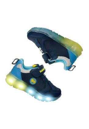 Tenis Casuales Azul-Amarillo Bubblegummers Oswaldo Niño