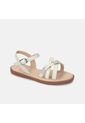 Sandalia Niña Bubblegummers Blanco Taisha Simona de Bubblegummers