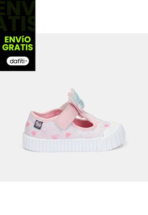 Baletas Bebé Para Niña Bubblegummers Azul Tutis 15-21