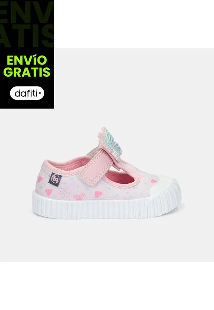 Baletas Bebé Para Niña Bubblegummers Azul Tutis 15-21