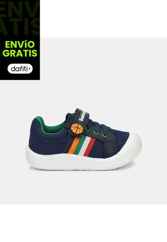 Tenis Bebé Para Niño Bubblegummers Azul Terry 15-21 Bubblegummers