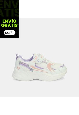 Tenis Infantil Para Niña Bubblegummers Tata Derby 26-29 Bubblegummers