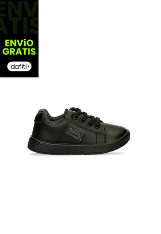 Tenis Escolares Para Niños Bubblegummers Negro Cirilo Bubblegummers