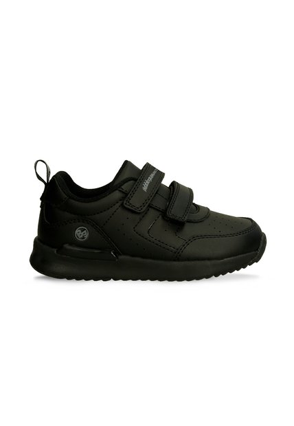 Tenis Escolar Infantil Para Niños Bubblegummers Negro Max