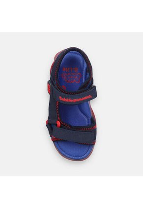 Sandalia Con Luces Infantil Para Niño Bubblegummers Multicolor