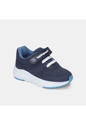 Tenis Para Niño Bubblegummers Azul Claro Vanik Jogging Bg First Step Boys 1 +