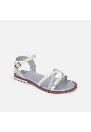 Sandalias Para Niña Bubblegummers Gris Bosny Junior Girls 6 +