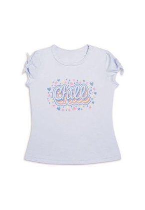 Conjunto Camiseta Y Falda Short Blanco/Rosado Bubblegummers España Niña