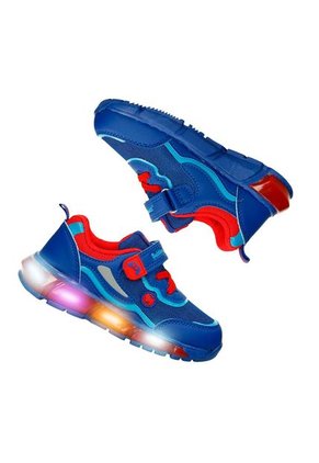 Tenis Casuales Azul-Rojo Bubblegummers Neutro Niño
