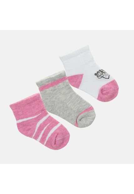 Medias Para Niña Bata Fucsia Katto
