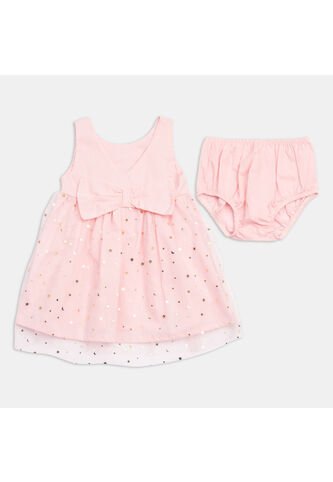 Vestido Para Niña Bubblegummers Multicolor Odet Bebé Bubblegummers