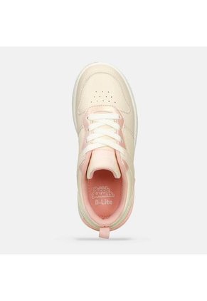 Tenis Infantil Para Niña Bubblegummers Beige-Rosado Solana