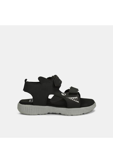 Sandalias Infantil Para Niño Bubblegummers Negro Toril Benjamin 26-29