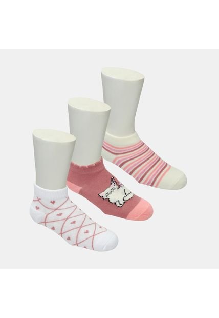 Medias Para Niña Bubblegummers Fucsia Kigu