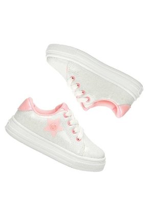 Tenis Casuales Blanco Bubblegummers Nizza Niña