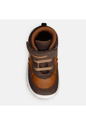 Tenis Bebé Para Niño Bubblegummers Miel-Café Sammer