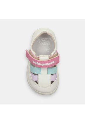Sandalia Para Niña Bubblegummers Multicolor Tamara