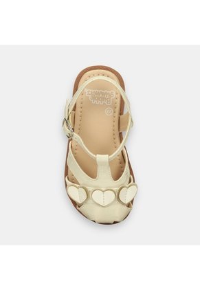 Sandalias Infantil Para Niña Bubblegummers Blanco 26-29