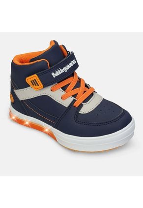 Bota Para Niño Bubblegummers Azul Takashi Neon 22-25