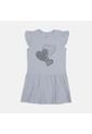 Vestido Pack X 2 Para Niña Bubblegummers Gris Mary X2 de Bubblegummers