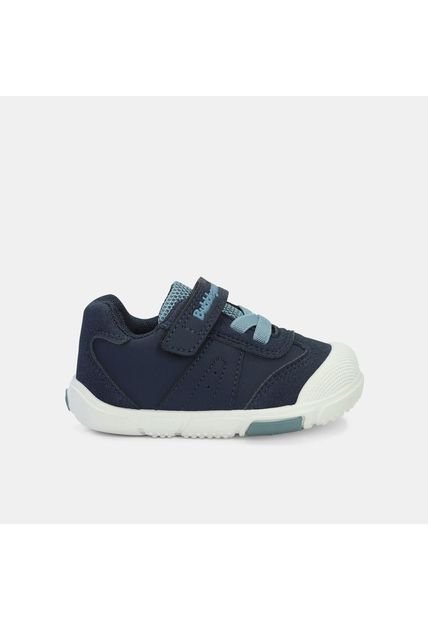 Tenis Infantil Para Niño Bubblegummers Azul Tiberio Echo 22-25