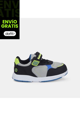 Tenis Para Niño Bubblegummers Multicolor Soft Walker Bubblegummers
