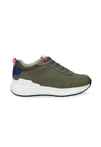 Tenis Casuales Gris-Azul Bubblegummers Quenan Niño Bubblegummers