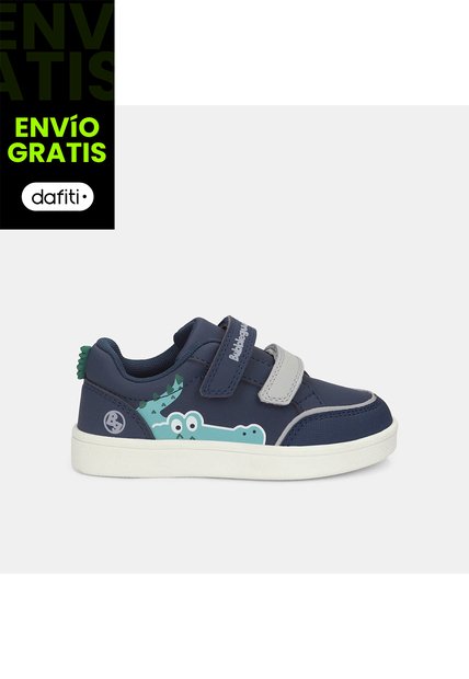 Tenis Para Niño Bubblegummers Azul Clavel First Step Boys 1 +