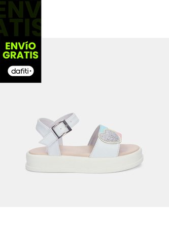Sandalias Para Niña Bubblegummers Hielo Tatiana First Step Girls 1 + Bubblegummers