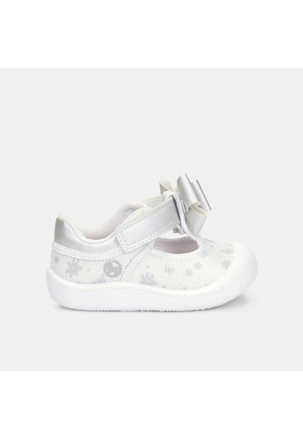 Baleta Para Niña Bubblegummers Plata Util