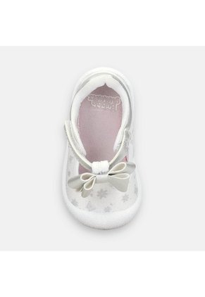 Baleta Para Niña Bubblegummers Plata Util