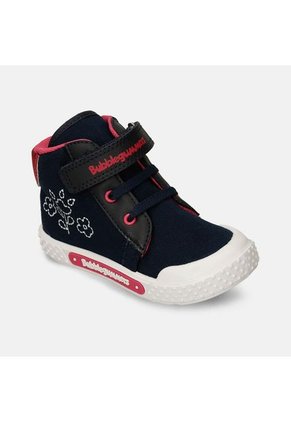 Tenis Bebé Para Niña Bubblegummers Azul-Fucsia Sophia