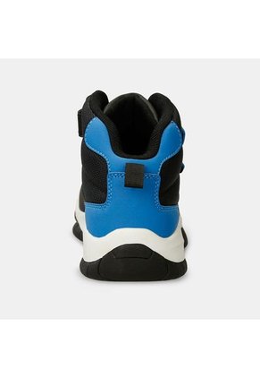 Tenis Infantil Para Niño Bubblegummers Negro-Azul Saul