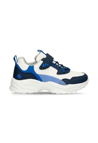 Tenis Para Niño Bubblegummers Blanco-Azul Santos Bubblegummers