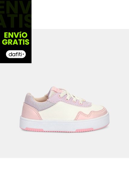Tenis Para Niña Bubblegummers Multicolor Vania Court Bg