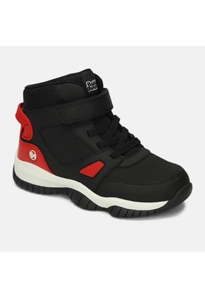 Botas Infantil Para Niño Bubblegummers Negro Tarzan Baby Ring 22-25