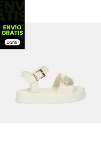 Sandalia Para Niña Bubblegummers Cereza Tatiana Walking Bubblegummers